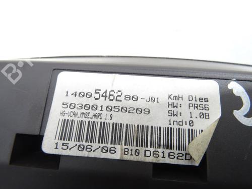 Instrument cluster PEUGEOT 807 (EB_) 2.2 HDi | BP21973122C47 