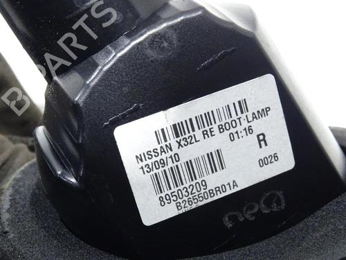 Right tailgate light NISSAN QASHQAI / QASHQAI +2 I (J10, NJ10, JJ10E) 1.5 dCi | BP22643035C80 