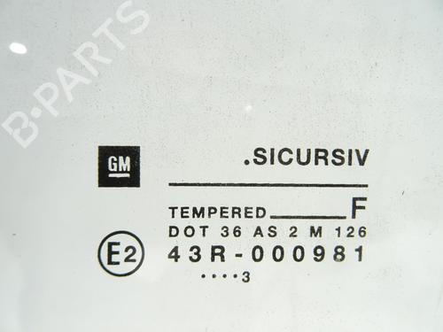 Front left door window OPEL CORSA B (S93) 1.2 i (F08, F68, M68) | BP22768116C18 