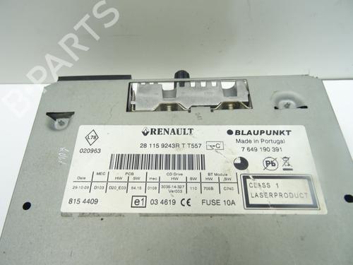 Radio RENAULT GRAND SCÉNIC III (JZ0/1_) 1.9 dCi (JZ0J, JZ0N, JZ1K, JZ1S) | BP28212737E6 