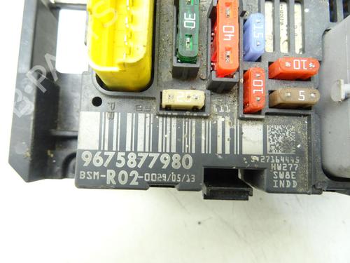 Sikringsdose PEUGEOT 3008 I MPV (0U_) 1.6 HDi | BP29998219E1