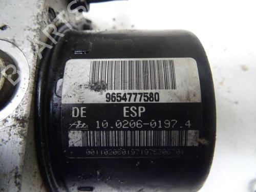 Used ABS pump PEUGEOT 1007 (KM_) 1.4 HDi (68 hp) 20070633