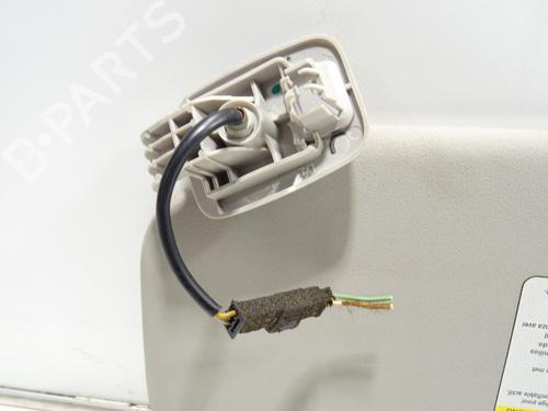 Right sun visor PEUGEOT 407 (6D_) 2.0 HDi 135 (6DRHRH, 6DRHRE, 6DRHRG, 6DRHRJ) | BP31853337I2