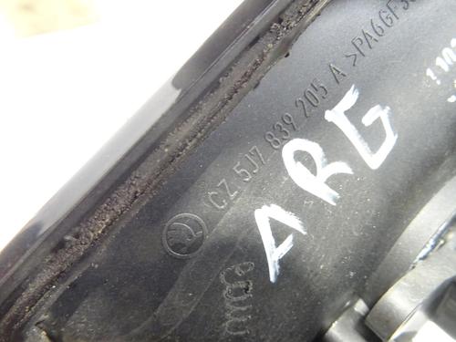 Rear left exterior door handle SKODA ROOMSTER (5J7) 1.4 TDI | BP25031115C130 