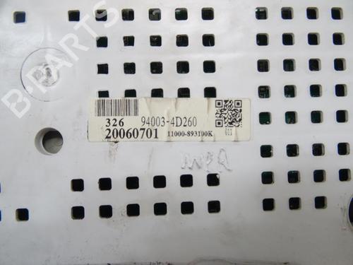 Used Instrument cluster KIA CARNIVAL / GRAND CARNIVAL III (VQ) 2.9 CRDi (185 hp) 20069583
