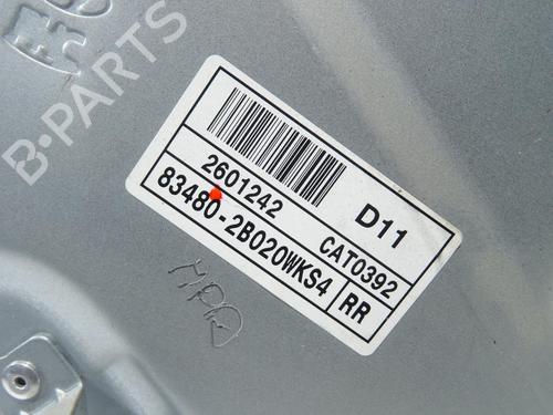 Rear right window mechanism HYUNDAI SANTA FÉ II (CM) 2.2 CRDi 4x4 | BP26456882C25 