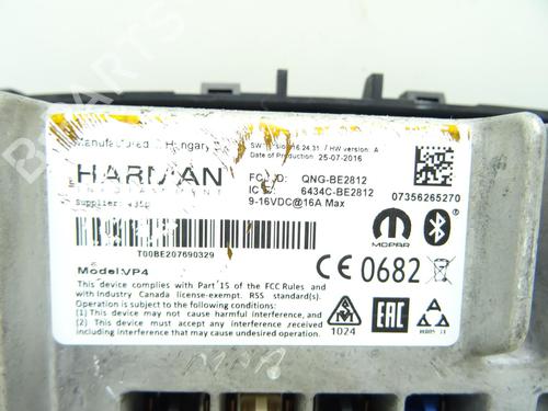 Used Display monitor Display monitor FIAT 500X (334_) 1.6 D Multijet (334AXA1B, 334AXA11) (120 hp) 29998278 29998278