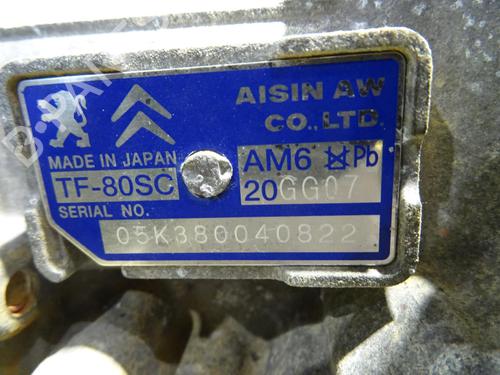 Gearbox PEUGEOT 407 Coupe (6C_) 2.7 HDi | BP27573510M3 - Image 3