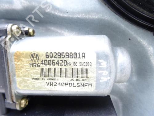 Front right window mechanism VW POLO IV (9N_, 9A_) 1.2 12V | BP30104097C23