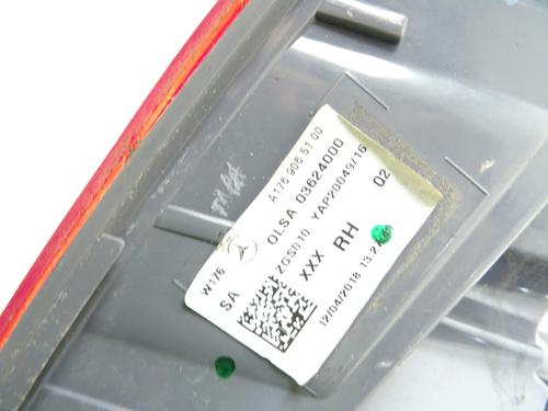 Right taillight MERCEDES-BENZ A-CLASS (W176) A 200 CDI / d 4-matic (176.002) | BP31970879C35