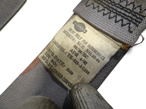 Used Front left seatbelt Front left seatbelt NISSAN PICK UP (D22) 2.5 TD 4WD (103 hp) 40535653 40535653