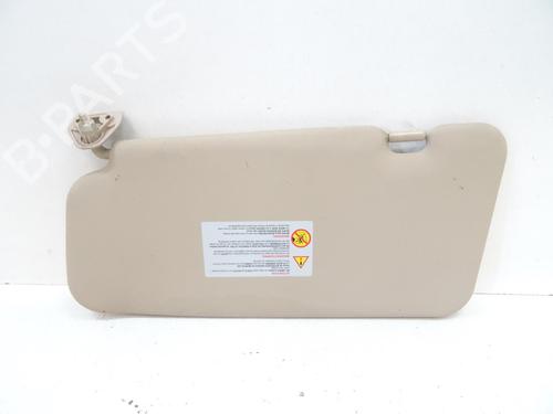 Used Right sun visor NISSAN X-TRAIL I (T30) 2.2 Di 4x4 (114 hp) 20066911