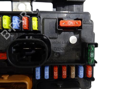 Fuse box CITROËN C3 II (SC_) 1.4 HDi 70 (SC8HZC, SC8HR0, SC8HP4) | BP38101124E1 - Image 4
