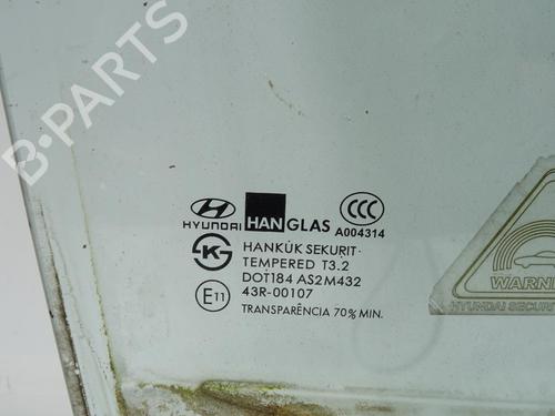 Used Front right door window Front right door window HYUNDAI MATRIX (FC) 1.5 CRDi VGT (110 hp) 21594766 21594766