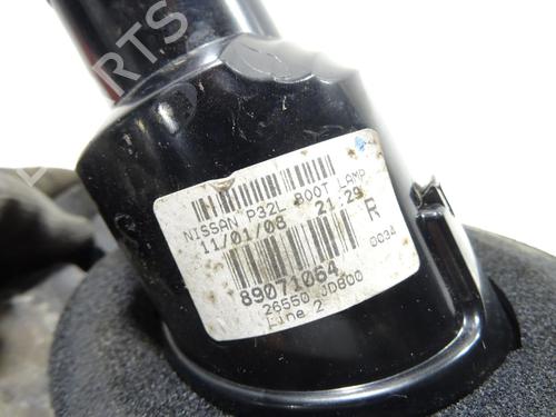 Right tailgate light NISSAN QASHQAI / QASHQAI +2 I (J10, NJ10, JJ10E) 2.0 dCi All-wheel Drive | BP20062479C80 