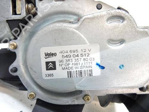 Rear wiper motor CITROËN C5 II Break (RE_) 1.6 HDi (RE9HZC, RE9HYB) | BP20042169M102 