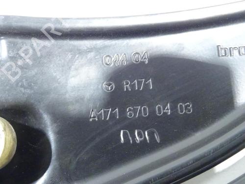 Rear right window mechanism MERCEDES-BENZ SLK (R171) 200 Kompressor (171.442) | BP25726287C25 