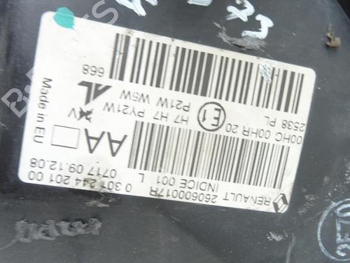 Left headlight RENAULT MEGANE III Hatchback (BZ0/1_, B3_)  | BP36861244C28  - Image 5