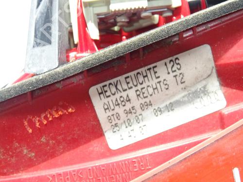 Used Right tailgate light Right tailgate light AUDI A5 (8T3) 3.0 TDI quattro (240 hp) 33233709 33233709