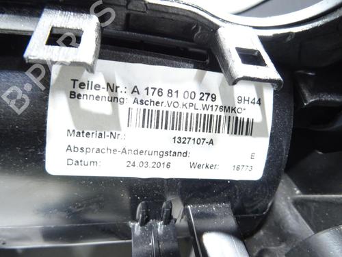 Middle console MERCEDES-BENZ A-CLASS (W176) A 200 CDI / d 4-matic (176.002) | BP31976581I22 