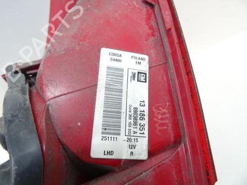 Right taillight OPEL CORSA D (S07) 1.3 CDTI (L08, L68) | BP21968729C35 