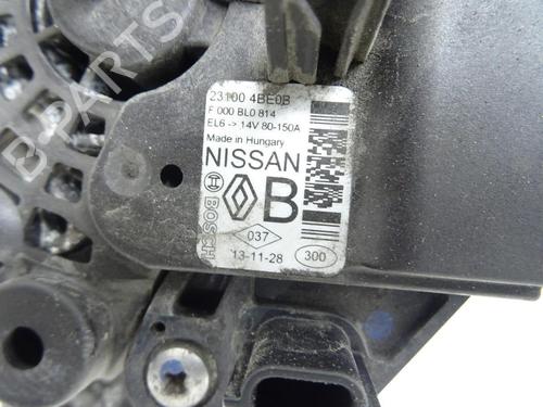 Generator NISSAN QASHQAI II (J11, J11_) 1.6 dCi ALL MODE 4x4-i | BP29589375M7 