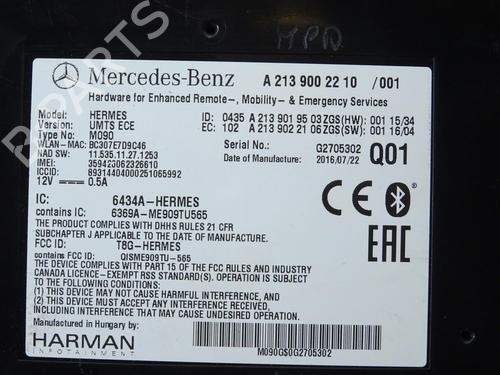 Used Control unit Control unit MERCEDES-BENZ GLA-CLASS (X156) [2013-2022] 29301086 29301086