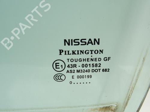 Front left door window NISSAN QASHQAI / QASHQAI +2 I (J10, NJ10, JJ10E) 1.5 dCi | BP22643091C18 