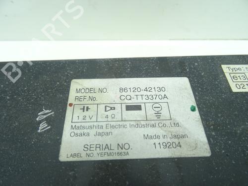 Radio TOYOTA RAV 4 II (_A2_) 2.0 D 4WD (CLA20_, CLA21_, CLA20R, CLA21R) | BP30168838E6