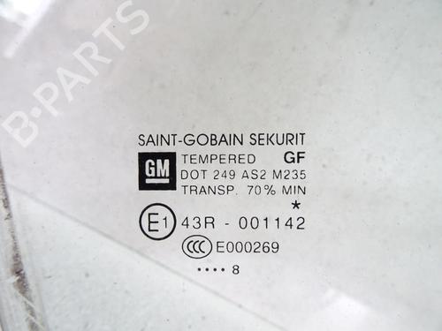 Used Rear right door window OPEL CORSA D (S07) 1.3 CDTI (L08, L68) (75 hp) 20039450