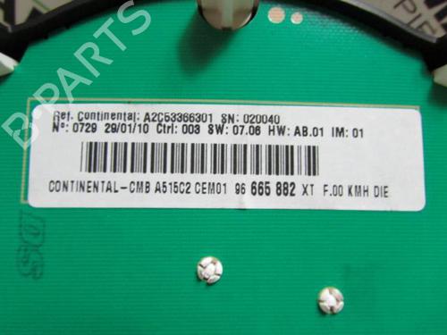 Used Instrument cluster Instrument cluster CITROËN C3 II (SC_) 1.4 HDi 70 (SC8HZC, SC8HR0, SC8HP4) (68 hp) 20071658 20071658