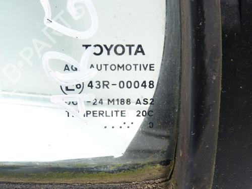 Rear left door window TOYOTA YARIS (_P9_) 1.4 D-4D (NLP90_, NLP90R) | BP20061723C20 