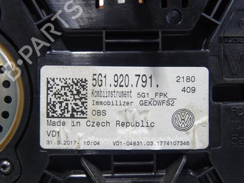 Electronic module VW GOLF VII (5G1, BQ1, BE1, BE2) 2.0 GTI | BP34219229M83  - Image 22