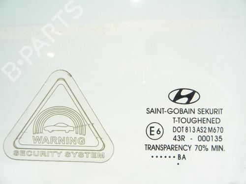 Front left door window HYUNDAI i10 I (PA) 1.2 | BP29501066C18 