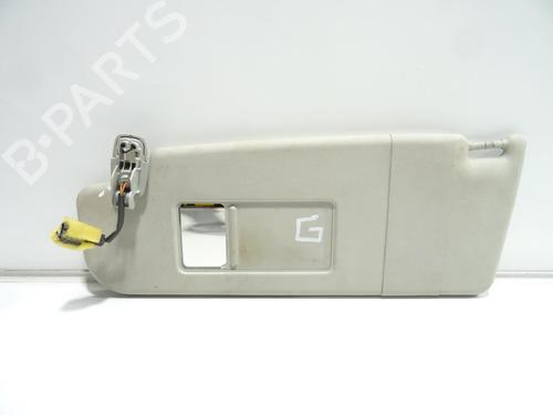 Left sun visor VW POLO V (6R1, 6C1) 1.6 TDI 6R0857551K2F4