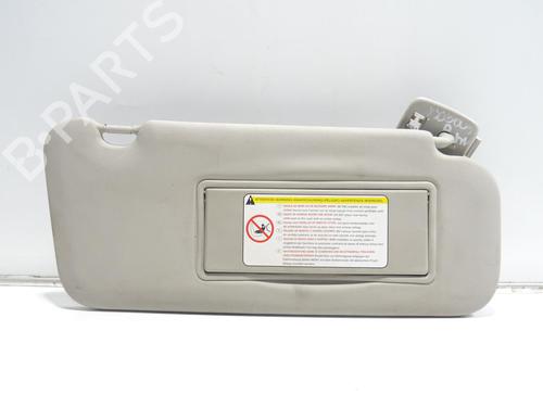 Højre solskærm PEUGEOT 407 (6D_) 2.0 HDi 135 (6DRHRH, 6DRHRE, 6DRHRG, 6DRHRJ) (136 hp) 31853337