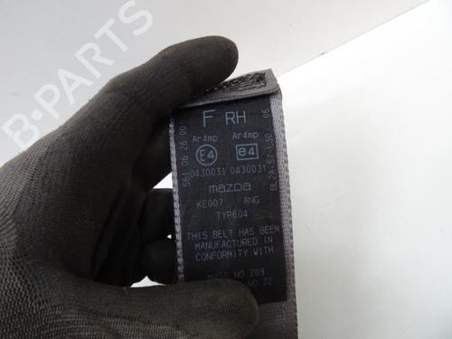 Used Front right seatbelt Front right seatbelt MAZDA 323 F VI Hatchback (BJ) [1998-2004] 20056611 20056611