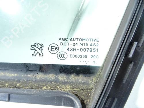 Used Front left quarter glass Front left quarter glass PEUGEOT 2008 I (CU_) 1.2 THP 110 / PureTech 110 (110 hp) 33314542 33314542
