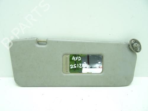 Sonnenblende Rechts für OPEL AGILA A (H00) 1.2 16V (F68) (75 hp) 31300933