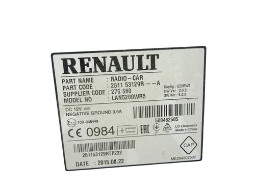 Radio RENAULT CAPTUR I (J5_, H5_) 1.5 dCi 110 | BP37998059E6 - Image 2