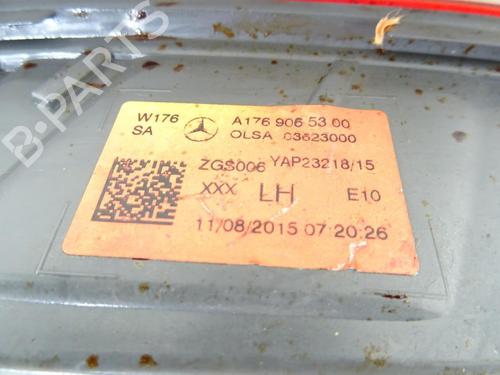 Left taillight MERCEDES-BENZ A-CLASS (W176) A 160 CDI / d (176.011) | BP31839308C34 