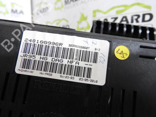 Instrument cluster RENAULT SCÉNIC III (JZ0/1_) 1.9 dCi (JZ0J, JZ1J, JZ1K, JZ1S) | BP20059599C47