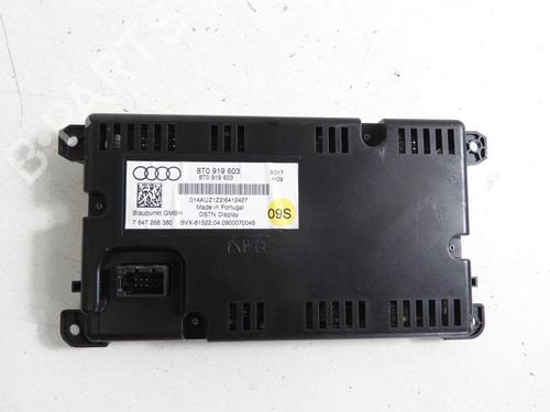 Used Display monitor Display monitor AUDI Q5 (8RB) 2.0 TDI quattro (170 hp) 20043405 20043405
