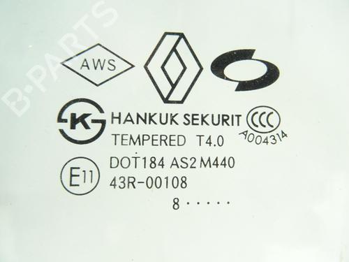 Used Rear left door window Rear left door window RENAULT KOLEOS I (HY_) 2.0 dCi 4x4 (HY0K) (150 hp) 21973477 21973477