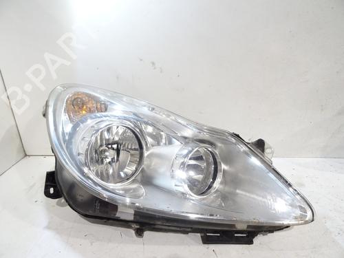 Right headlight OPEL CORSA D (S07) 1.3 CDTI (L08, L68) | BP31970826C29
