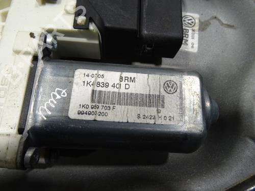 Rear left window mechanism VW GOLF V (1K1) 1.9 TDI 4motion | BP30910776C24