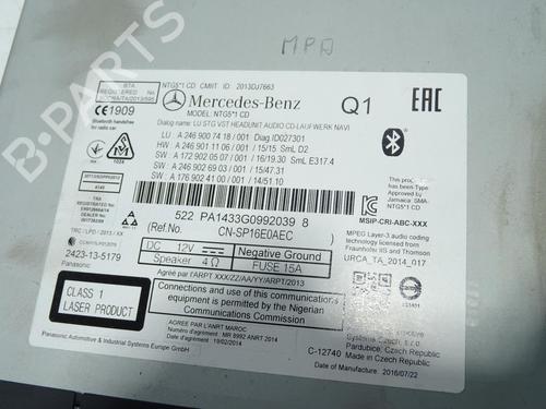 Radio MERCEDES-BENZ GLA-CLASS (X156)  | BP29301082E6 