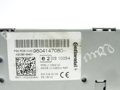Radio CITROËN C4 II (NC_) 1.6 HDi 90 | BP26974055E6 