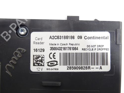 Card reader RENAULT ZOE (BFM_) ZOE | BP38780598E4 - Image 2