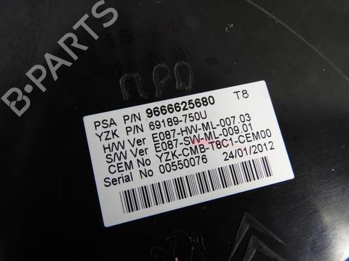 Used Instrument cluster Instrument cluster PEUGEOT 3008 I MPV (0U_) 1.6 HDi (112 hp) 20068239 20068239